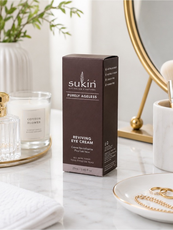 Sukin Other - Sukin Purely Ageless Reviving Eye Cream 25ml | Vegan Australian Skincare | New